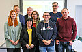 Von links: Luise Romroth, Dr. Ulli Schäfer, Anja Knoll, Dirk Bergner, Nadine Großmann, Sebastian Göttlich, Max Noak, Sebastian Schneider. (Foto: Conni Winkler)
